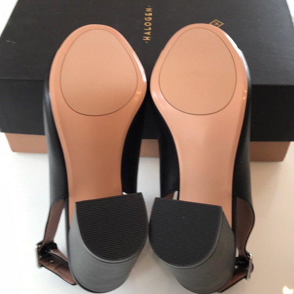 NWB Halogen “Hadina Lea” open toe leather sandals! - Picture 6 of 7